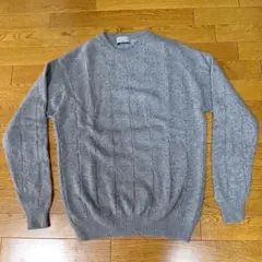 IYBASICS カシミヤ 100 ニット セーター L グレー