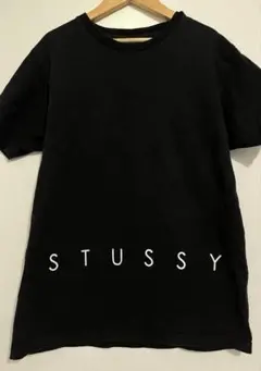 ◆STUSSY ステューシー Tシャツ 黒 ブラック Sサイズのサムネイル