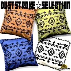 4枚セット 45 ｘ 45 cm オルテガ クッション カバー ネイティブ