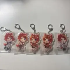 すとぷり 莉犬くん アクリルキーホルダー 5点セット