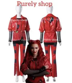 ディズニー　ディセンダント4 ライズオブレッド　レッド　レザー衣装　Dハロ　仮装