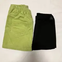 UNIQLO コーデュロイスカート 超極暖レギンス 2点 セット 110