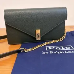 ポロラルフローレンミニチェーンショルダーバッグ