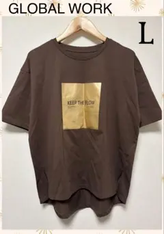 GLOBAL WORK ＊リッチクリーンプリントTシャツのサムネイル