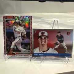 Coby Mayo RC 2026 Topps Chrome 2枚セット