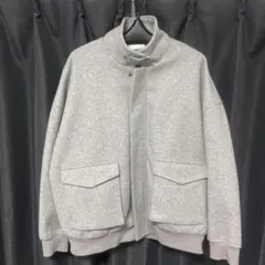 SENSE OF PLACE ブルゾン グレー