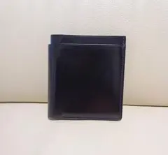 新品 GANZO Fico マーレ 二つ折り 財布 フィーコ コンパクト 黒のサムネイル