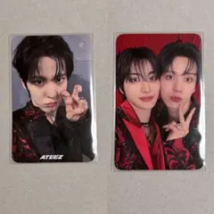 ATEEZ 両面トレカ ユノ ソンファ