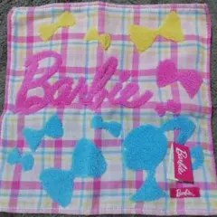 バービー Barbie タオルハンカチ 新品