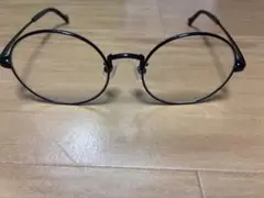 ブルーライトカットメガネ ブラックフレーム メガネ