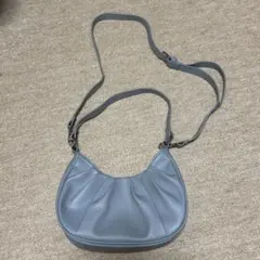 GRL 2Wayタックレザーショルダーバッグ［tr586］ブルーのサムネイル