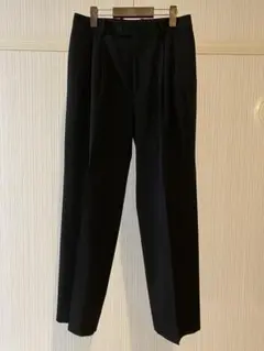 LIGHT WOOL MAX GABARDINE TWO-TUCK SLACKSのサムネイル