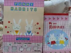 平成レトロ FUNNY RABBITS カミオ レア メモ帳 - メルカリ
