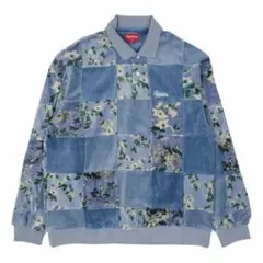 2025年最新】supreme floral patchwork velour l/s poloの人気