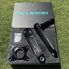 【未使用】RYET LEXON R2 カーボンクランク 24mm 165ミリ Lexon-Road-超軽量カーボン自転車クランクセット,365g, 24mm,165