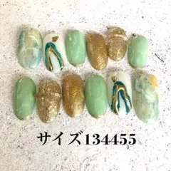 Y*I様 no59現品●ネイルチップ　ミラーネイル　ニュアンスネイル　個性派　ラ