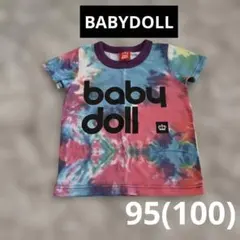 95cm(100cm) BABYDOLL タイダイ柄 Tシャツのサムネイル