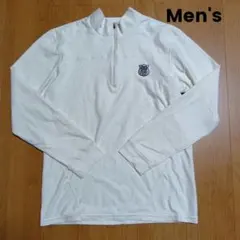 PEARLYGATES メンズ モックネック ハーフジップ トップスL