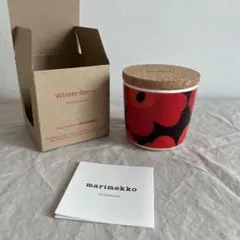 新品未使用　マリメッコ marimekko ウニッコ　ラテマグキャンドルのサムネイル