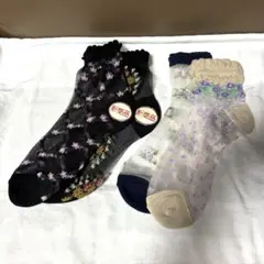 シースルー 靴下 4点まとめ売り