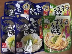 ミツカン まぜつゆ ぶっかけうどん4袋、 すだちうどん2袋セットのサムネイル