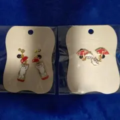 mofusand モフサンド 午年 干支 イヤリング 2個セット