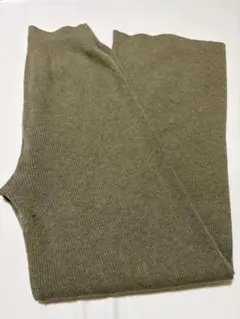 ニットワイドパンツ