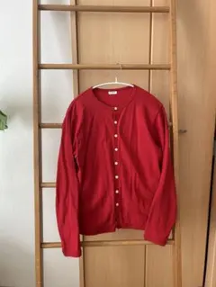 Orcival レッド カーディガン サイズ2