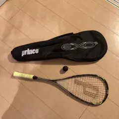 prince EXO3 スカッシュラケット ボール付き