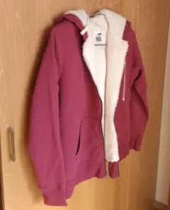 old navy 裏起毛 厚手パーカー　ピンク　S　未使用に近い