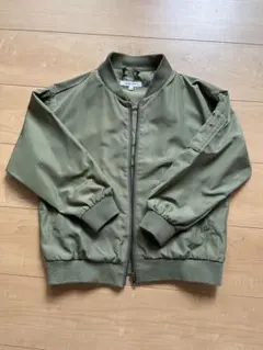 GLOBAL WORK MA-1ジャケット 130サイズ オリーブ