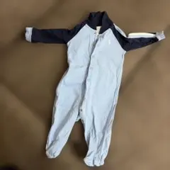 ラルフローレン ロンパース・カバーオール ライトブルー ネイビー