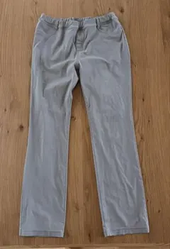 大きいサイズ　ストレッチ パンツ グレー