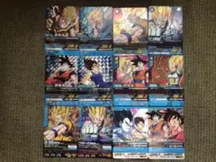 データカードダス ドラゴンボール W爆裂インパクト 孫悟空　ベジータ