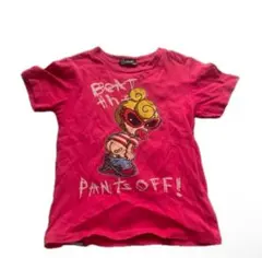 ヒステリックミニ　ヒスミニ 半袖Tシャツ　ピンク　100