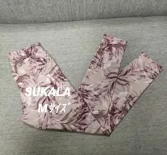 新品♡Mサイズ スモークオレンジ【SUKALA】アップルブロッサムレギンス