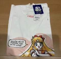 GU セーラー戦士プリントTシャツ　セーラーヴィーナス　愛野美奈子　sサイズ
