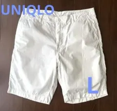 UNIQLO ユニクロ　ホワイトショートパンツ　Lサイズのサムネイル