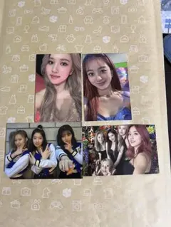 TWICEタレントカード 4枚セット