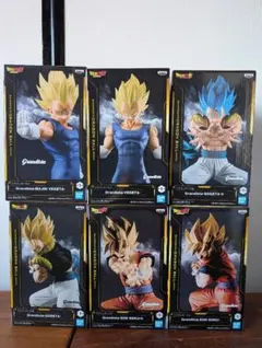 ドラゴンボールGrandistaフィギュア6点まとめ売り