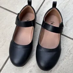 ブラック フォーマルシューズ　女子　21cm