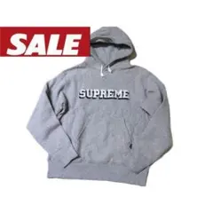 SUPREME グレー パーカー Lサイズ