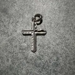 925シルバー 装飾的な十字架ネックレス