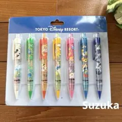 【新品】東京ディズニーリゾート シャープペンシル 7本セット