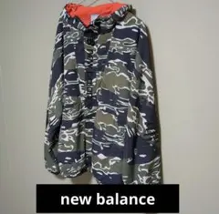 new balance 迷彩フード付きジャケット L