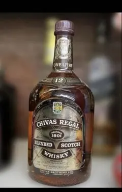 CHIVAS REGAL 12年 希少古酒　１９８０年代ウイスキー アンティークのサムネイル