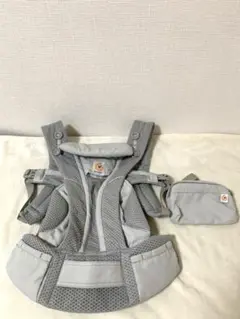 美品エルゴベビーオムニブリーズ　パールグレー