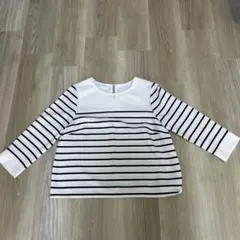 ボーダー カットソー 長袖 Sサイズ　美品