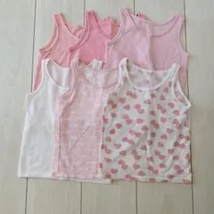 ユニクロ　タンクトップ 6枚セット メッシュ素材　肌着　まとめ買い