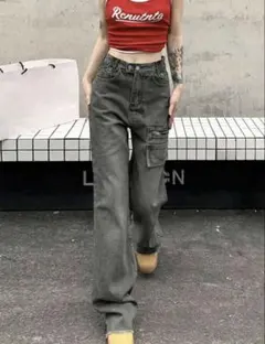 SHEIN カジュアルジーンズ ズボン